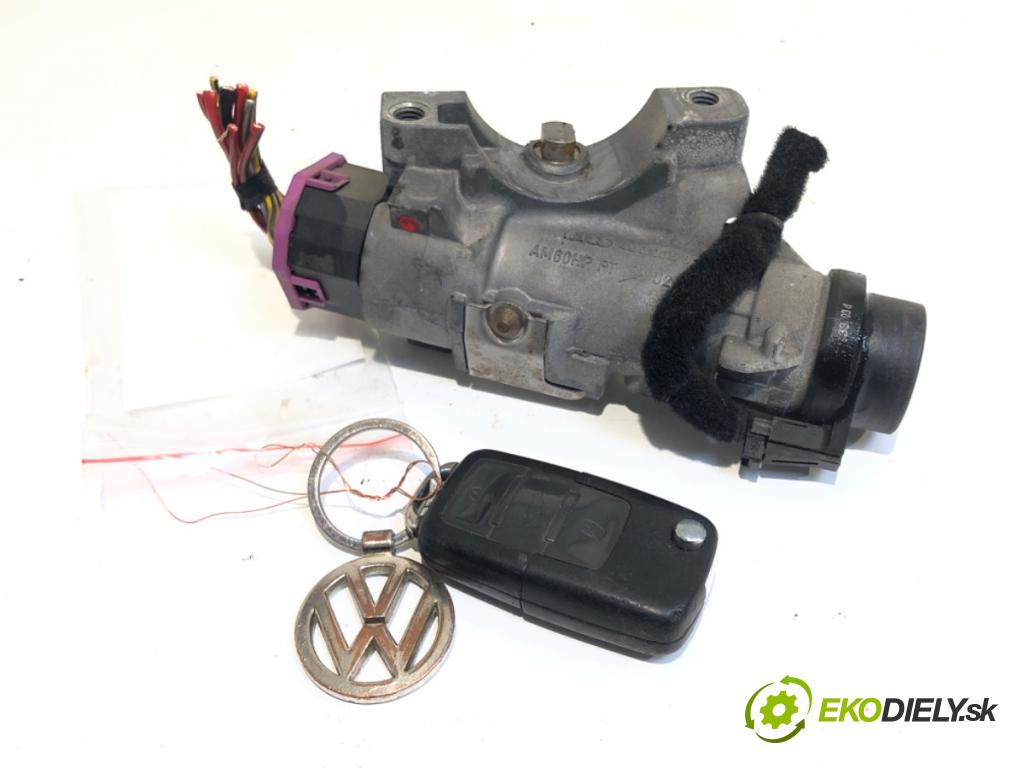 VW PASSAT B5.5 (3B3) 2000 - 2005    1.9 TDI 96 kW [130 KM] olej napędowy 2000 - 2005  spinačka 4B0905851C (Spínacia skrinka a kľúč)