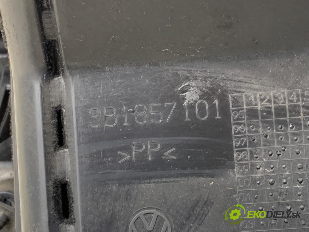VW PASSAT B5.5 (3B3) 2000 - 2005    1.9 TDI 96 kW [130 KM] olej napędowy 2000 - 2005  Priehradka, kastlík spolujazdca 3B1857101 (Priehradka, kastlík)