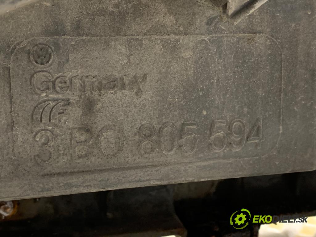 VW PASSAT B5.5 (3B3) 2000 - 2005    1.9 TDI 96 kW [130 KM] olej napędowy 2000 - 2005  držák přední část 3B0805594 (Výztuhy přední)