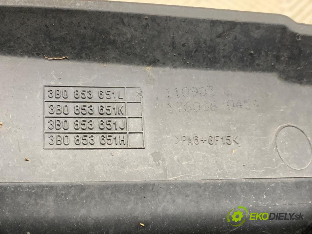 VW PASSAT B5.5 (3B3) 2000 - 2005    1.9 TDI 96 kW [130 KM] olej napędowy 2000 - 2005  mřížka maska 3B0853651 (Mřížky (masky) chladičů)