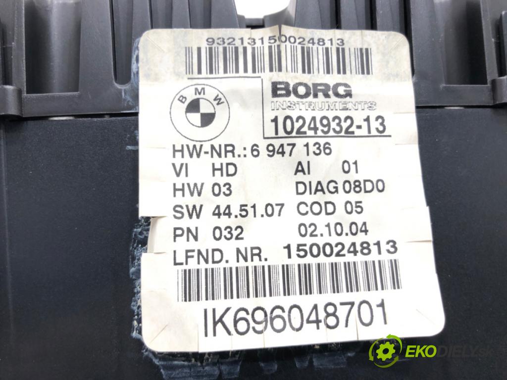 BMW 1 (E87) 2003 - 2013    116 i 85 kW [115 KM] benzyna 2004 - 2011  Prístrojovka 6947136 (Prístrojová doska, displej)