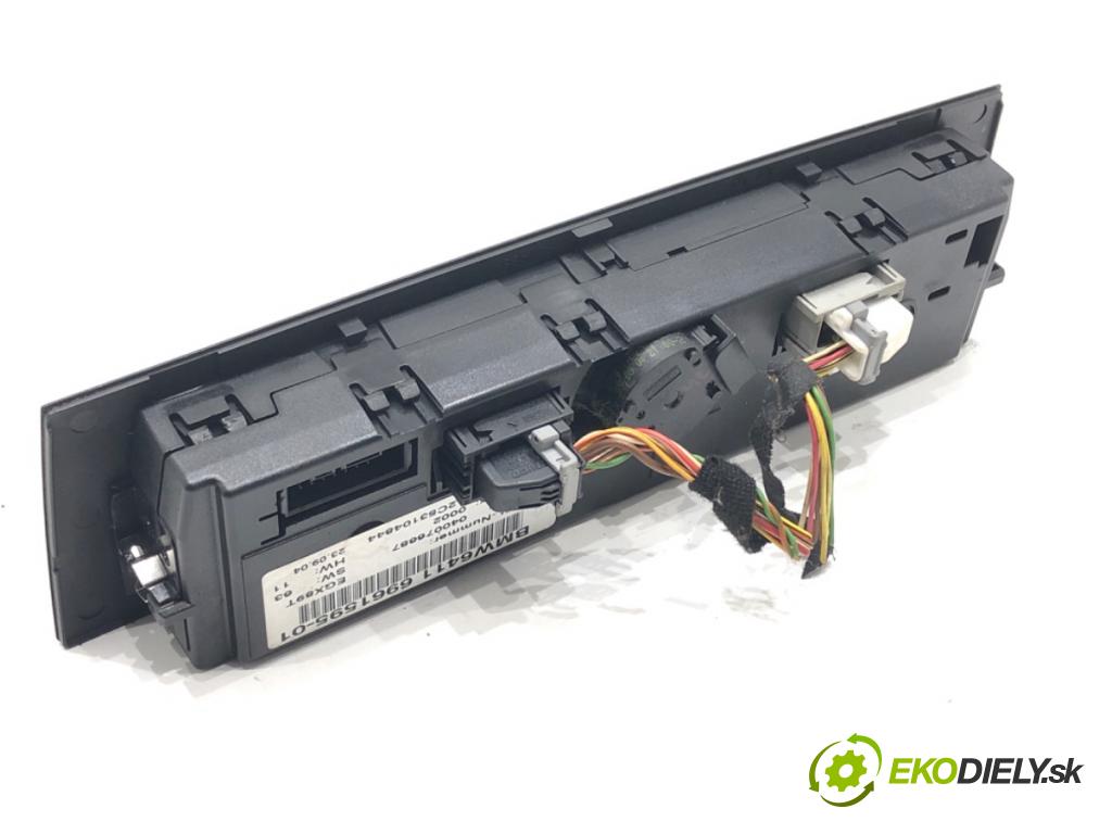 BMW 1 (E87) 2003 - 2013    116 i 85 kW [115 KM] benzyna 2004 - 2011  Panel ovládania kúrenia 6961595 (Prepínač/spínač/tlačidlo a ovládač kúrenia)