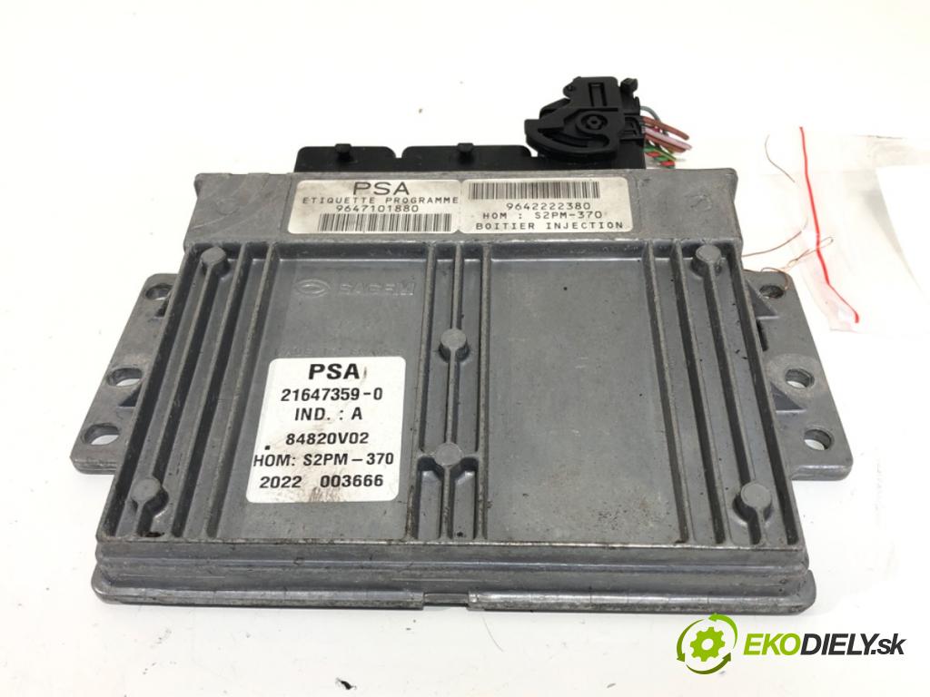 CITROEN C3 I (FC_, FN_) 2002 - 2022    1.4 i 54 kW [73 KM] benzyna 2002 - 2010  riadiaca jednotka Motor 9642222380 (Riadiaca jednotka)