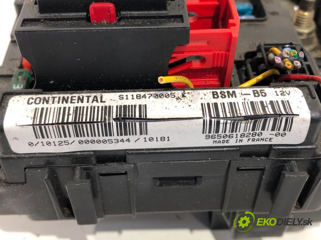 CITROEN C3 I (FC_, FN_) 2002 - 2022    1.4 i 54 kW [73 KM] benzyna 2002 - 2010  Modul BSM 9650618280 (Ostatné)