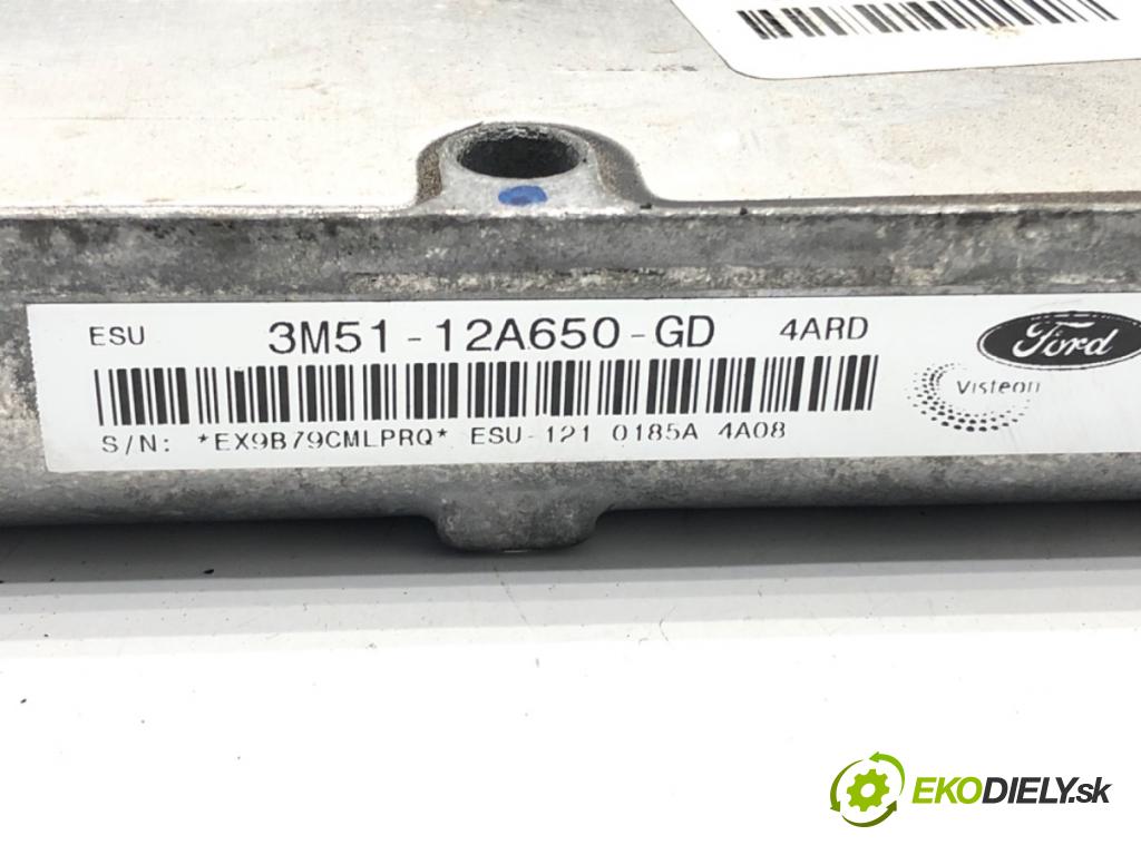 FORD FOCUS C-MAX (DM2) 2003 - 2007    1.8 88 kW [120 KM] benzyna 2003 - 2007  riadiaca jednotka Motor 3M51-12A650-GD (Riadiaca jednotka)