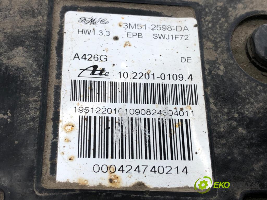 FORD FOCUS C-MAX (DM2) 2003 - 2007    1.8 88 kW [120 KM] benzyna 2003 - 2007  BRZDA: ručný elektrický 3M51-2598-DA (Ručná brzda)