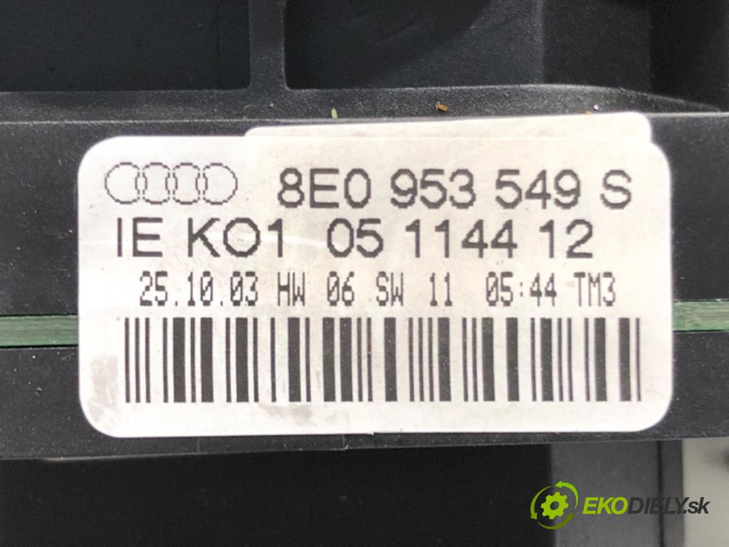 AUDI A4 B6 (8E2) 2000 - 2005    1.9 TDI 74 kW [101 KM] olej napędowy 2001 - 2004  Krúžok, slimák airbag 8E0953549S (Airbag)
