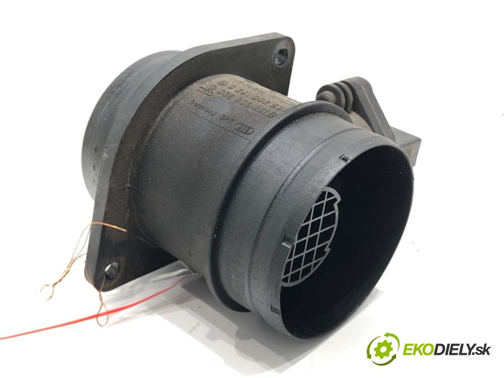 AUDI A4 B6 (8E2) 2000 - 2005    1.9 TDI 74 kW [101 KM] olej napędowy 2001 - 2004  Váha vzduchu 0281002531 038906461B (Váha vzduchu)