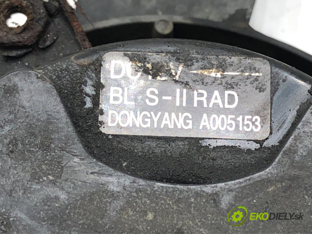 KIA SORENTO I (JC) 2002 - 2022    2.4 102 kW [139 KM] benzyna 2002 - 2022  ventilátor chladiče  (Ventilátory)