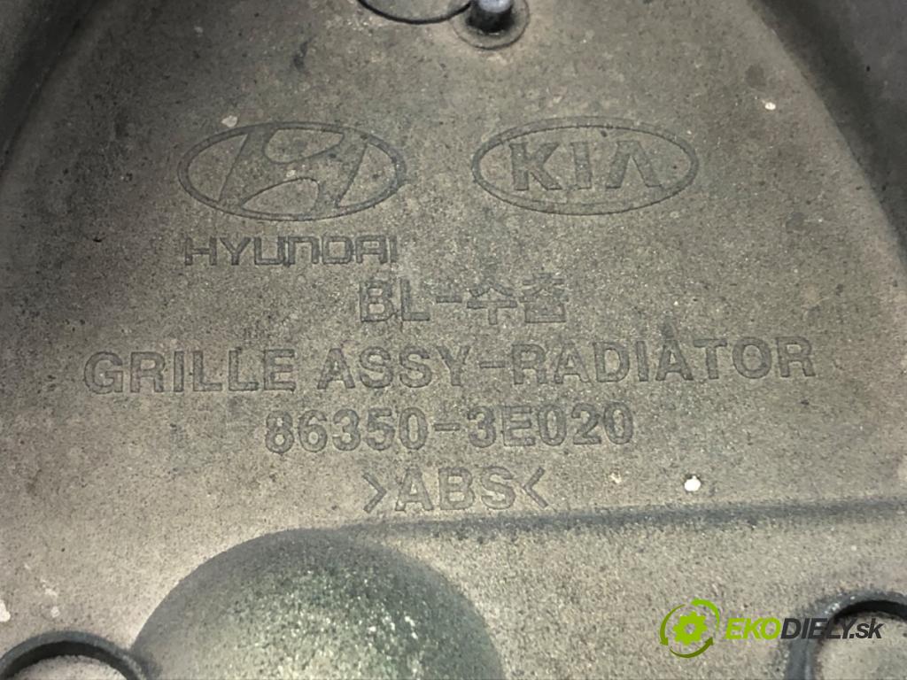 KIA SORENTO I (JC) 2002 - 2022    2.4 102 kW [139 KM] benzyna 2002 - 2022  mřížka maska 86350-3E020 (Mřížky (masky) chladičů)