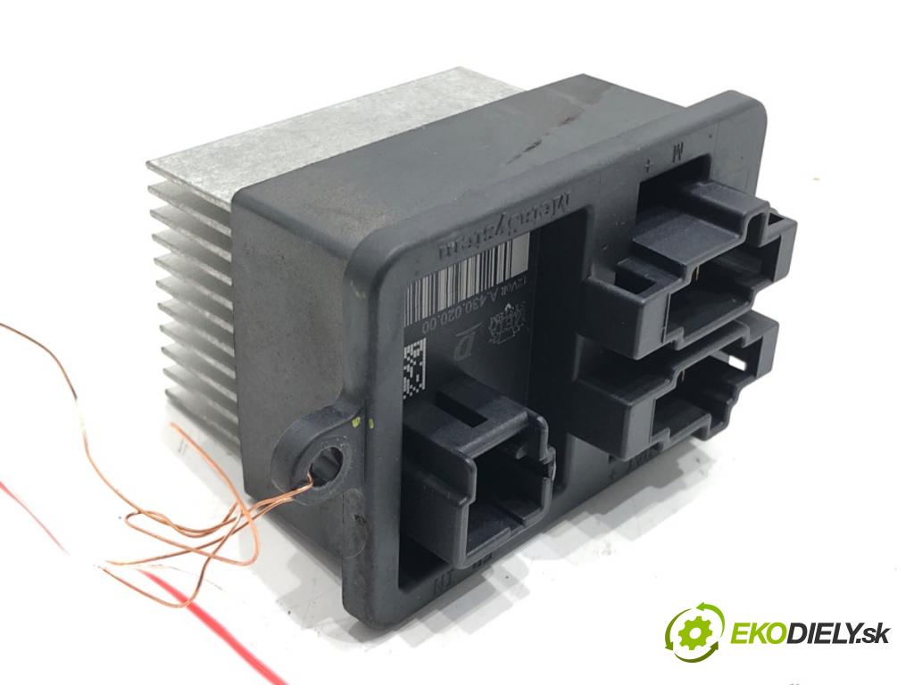 FIAT TIPO Kombi (356_) 2016 - 2022    1.6 D (356WXG1B) 88 kW [120 KM] olej napędowy 2016 - 2022  odpor rezistor topení vzduchu A43002000 (Odpory topení)