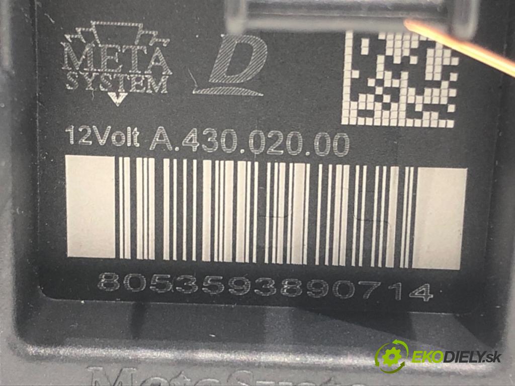 FIAT TIPO Kombi (356_) 2016 - 2022    1.6 D (356WXG1B) 88 kW [120 KM] olej napędowy 2016 - 2022  odpor rezistor topení vzduchu A43002000 (Odpory topení)