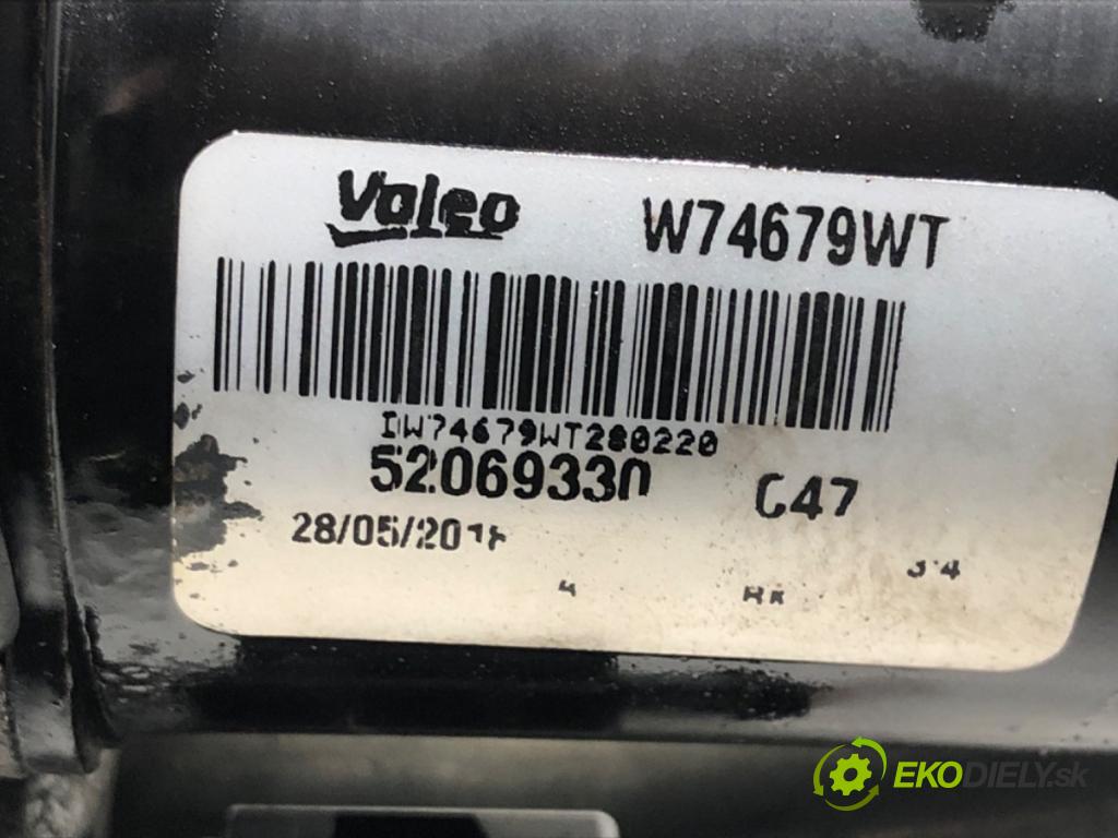 FIAT TIPO Kombi (356_) 2016 - 2022    1.6 D (356WXG1B) 88 kW [120 KM] olej napędowy 2016 - 2022  Mechanizmus stieračov predný 52069330 (Motorček stieračov predné)