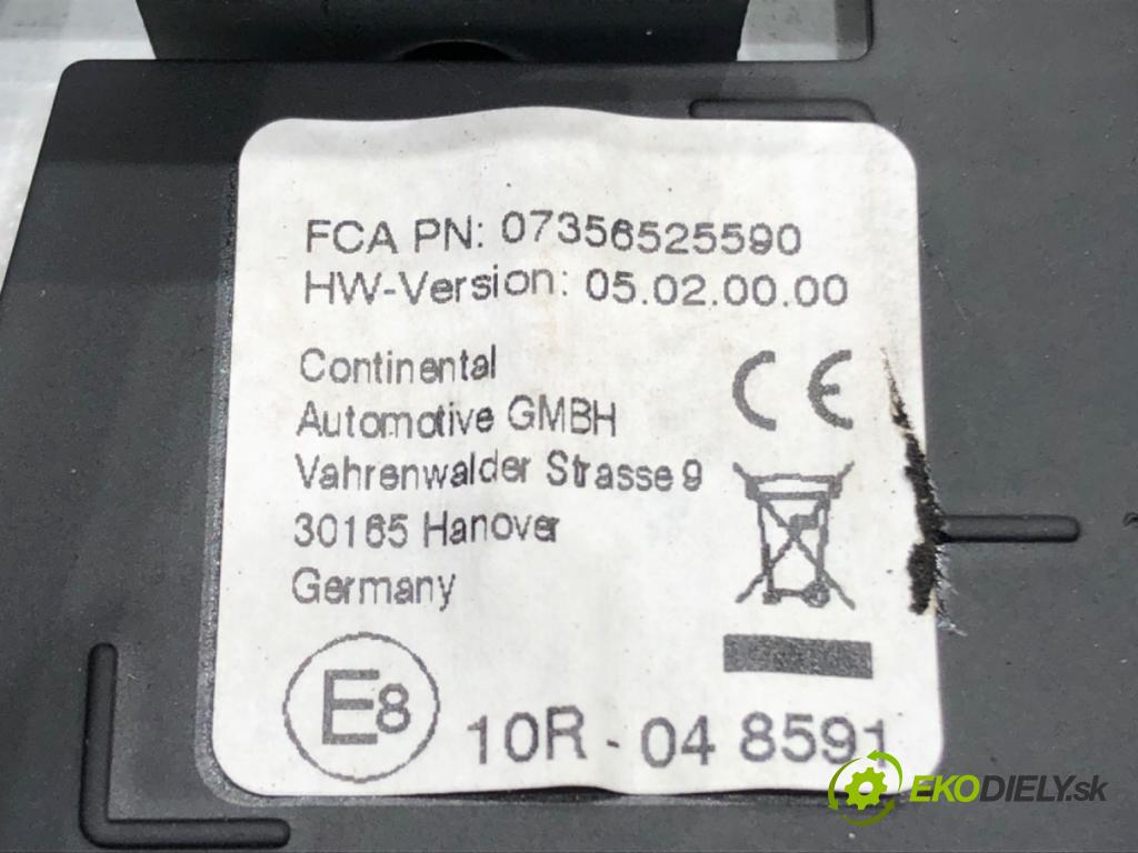 FIAT TIPO Kombi (356_) 2016 - 2022    1.6 D (356WXG1B) 88 kW [120 KM] olej napędowy 2016 - 2022  Dislpej 07356525590 (Prístrojová doska, displej)