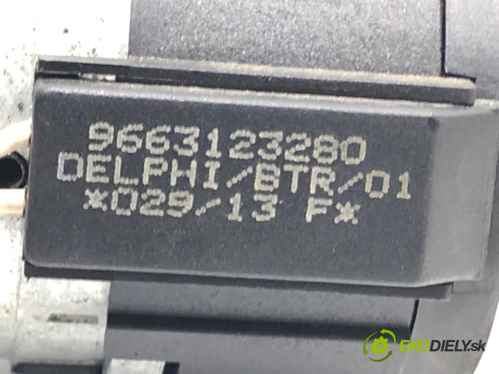 CITROEN JUMPY (VF7) 2007 - 2016    2.0 HDi 165 120 kW [163 KM] olej napędowy 2010 - 2016  spinačka 9663123280 (Spínacia skrinka a kľúč)