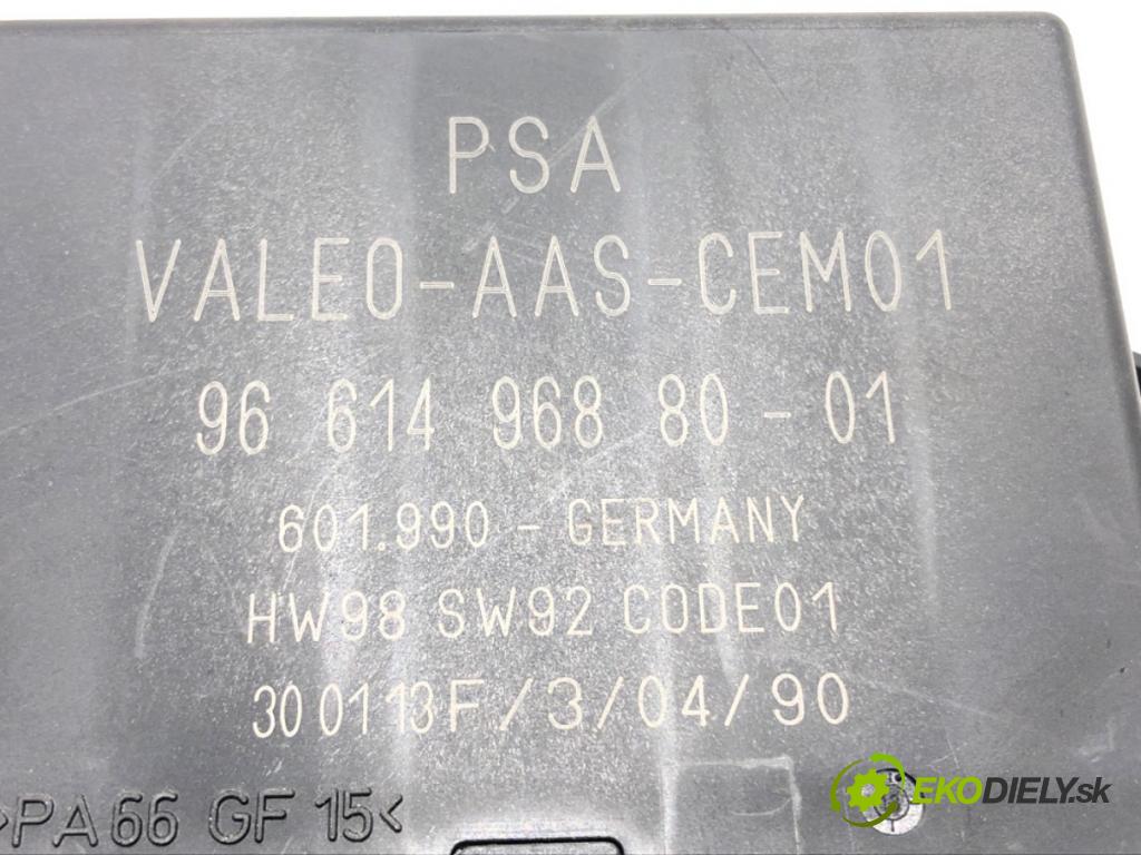 CITROEN JUMPY (VF7) 2007 - 2016    2.0 HDi 165 120 kW [163 KM] olej napędowy 2010 - 2016  Modul PDC 9661496880 (Ostatné)