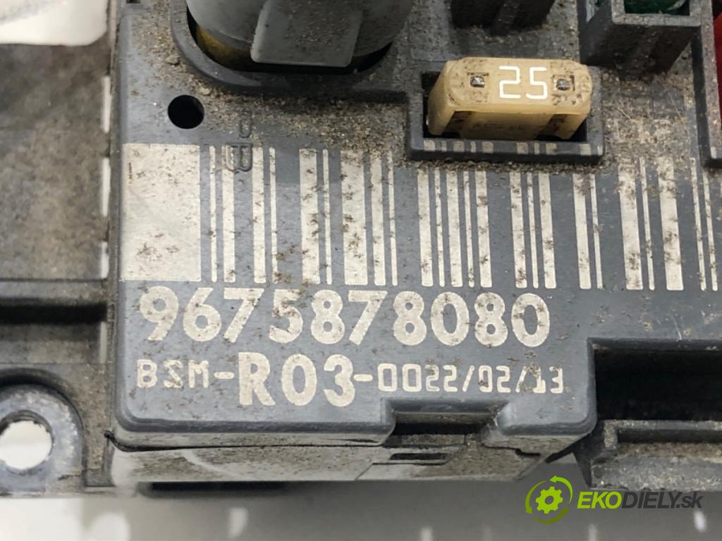 CITROEN JUMPY (VF7) 2007 - 2016    2.0 HDi 165 120 kW [163 KM] olej napędowy 2010 - 2016  Modul BSM 9675878080 (Ostatné)