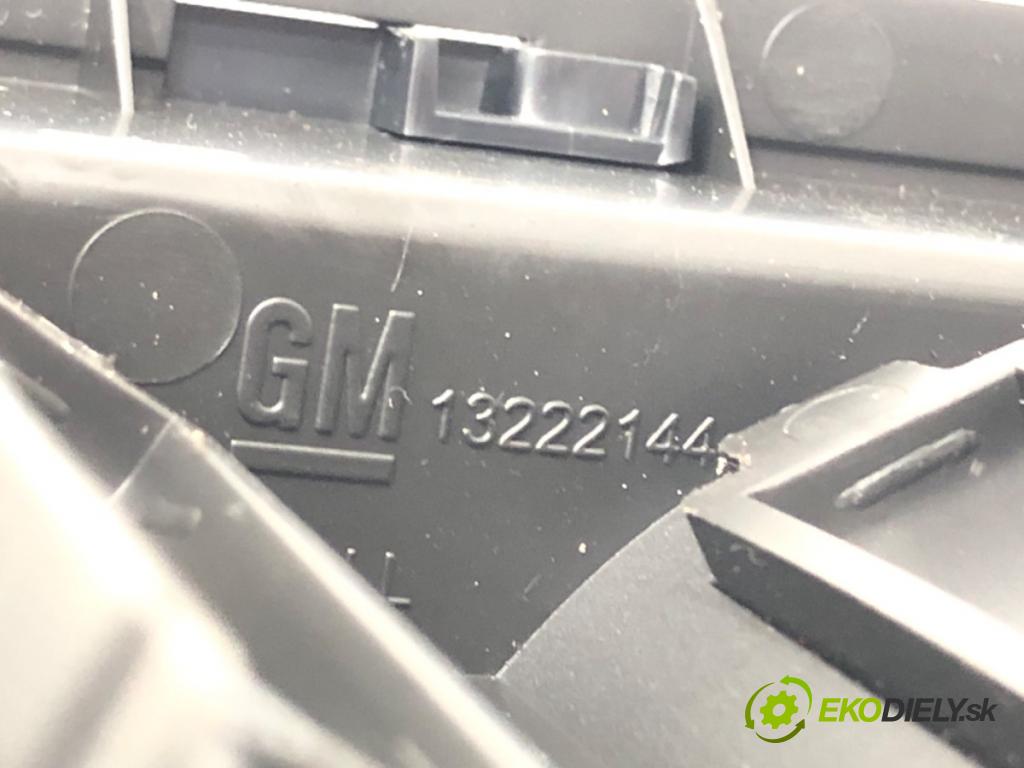 OPEL INSIGNIA A (G09) 2008 - 2017    2.0 CDTI (68) 118 kW [160 KM] olej napędowy 2008 - 2017  Držiak na nápoje 13222144 (Úchyt, držiak na nápoje)