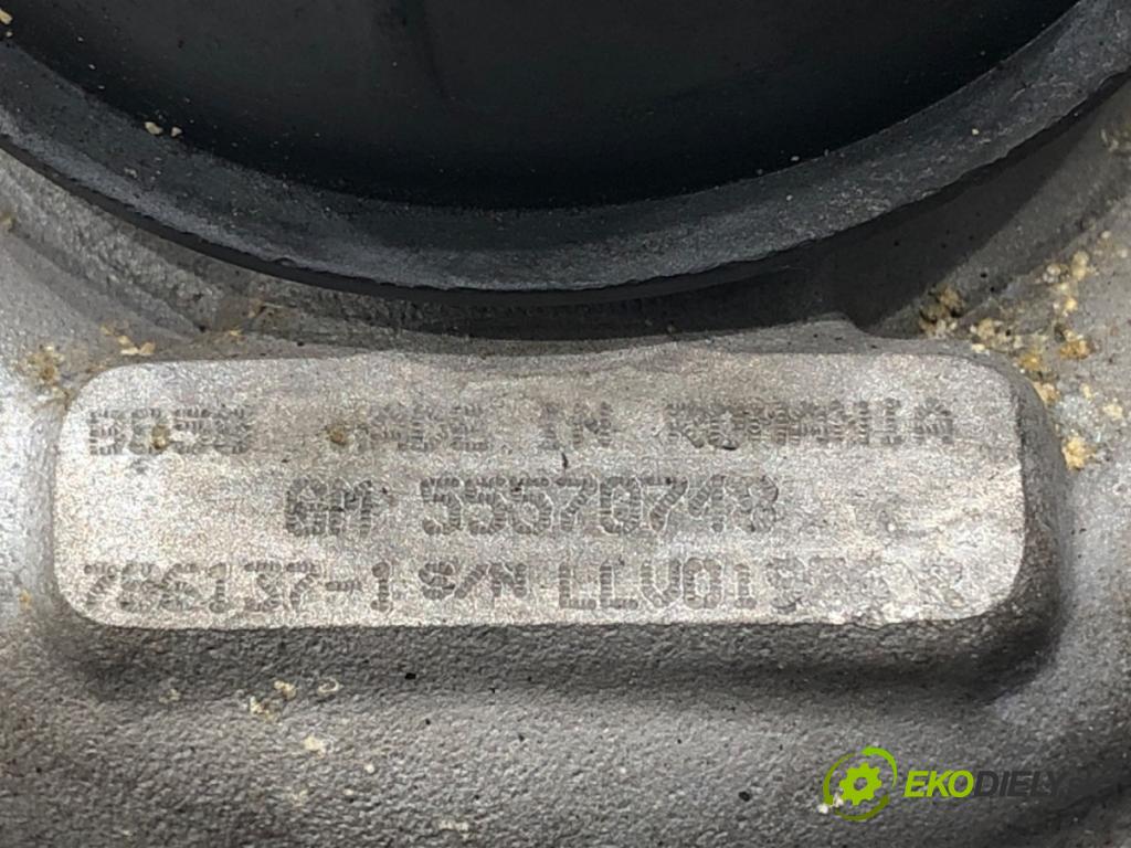 OPEL INSIGNIA A (G09) 2008 - 2017    2.0 CDTI (68) 118 kW [160 KM] olej napędowy 2008 - 2017  turbo 55570748 (Turbodúchadla (kompletní))