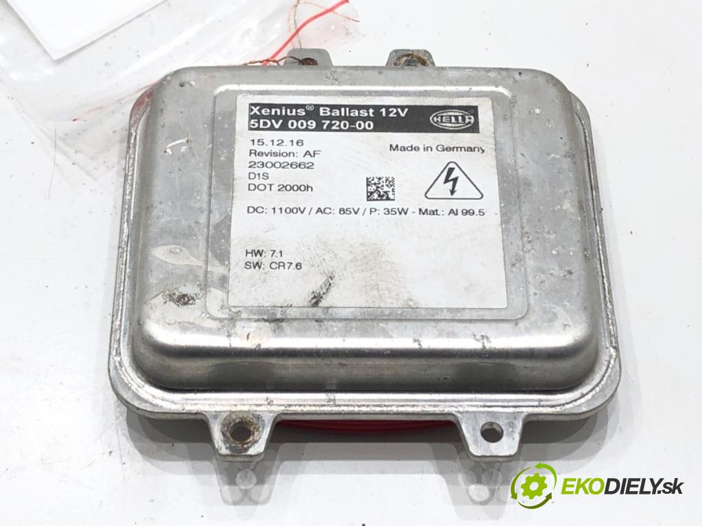 OPEL INSIGNIA A (G09) 2008 - 2017    2.0 CDTI (68) 118 kW [160 KM] olej napędowy 2008 - 2017  Menič XENON 5DV009720-00 (Riadiaca jednotka xenónu)