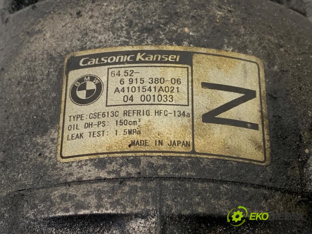 BMW 1 (E87) 2003 - 2013    120 i 110 kW [150 KM] benzyna 2004 - 2007  Kompresor klimatizácie 6915380 (Kompresor klimatizácie)