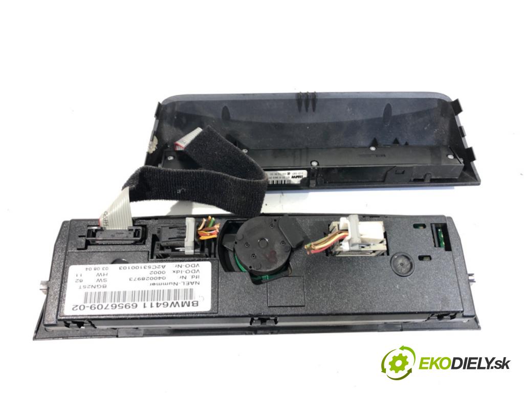 BMW 1 (E87) 2003 - 2013    120 i 110 kW [150 KM] benzyna 2004 - 2007  Panel ovládania kúrenia 6956709 (Prepínač/spínač/tlačidlo a ovládač kúrenia)