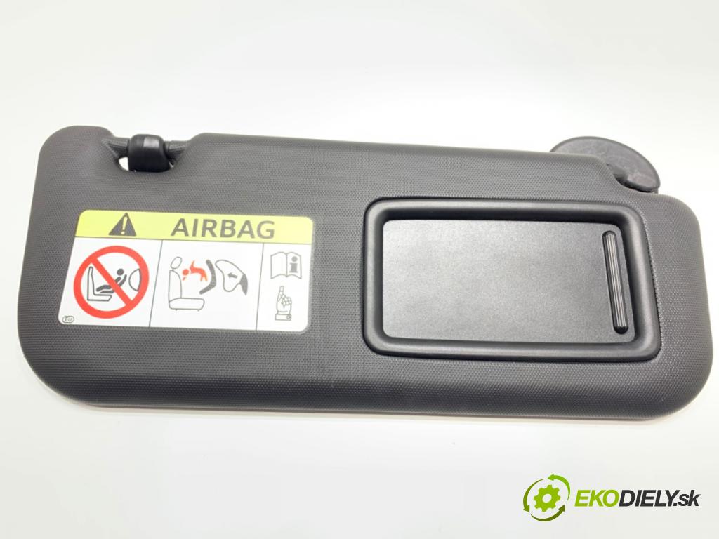 TOYOTA COROLLA liftback (_E21_) 2018 - 2022    2.0 Hybrid (MZEH12) 135 kW [184 KM] Hybryda silnik benzynowy / elektryczny 2021 - 2022  Clona slnečná pravy