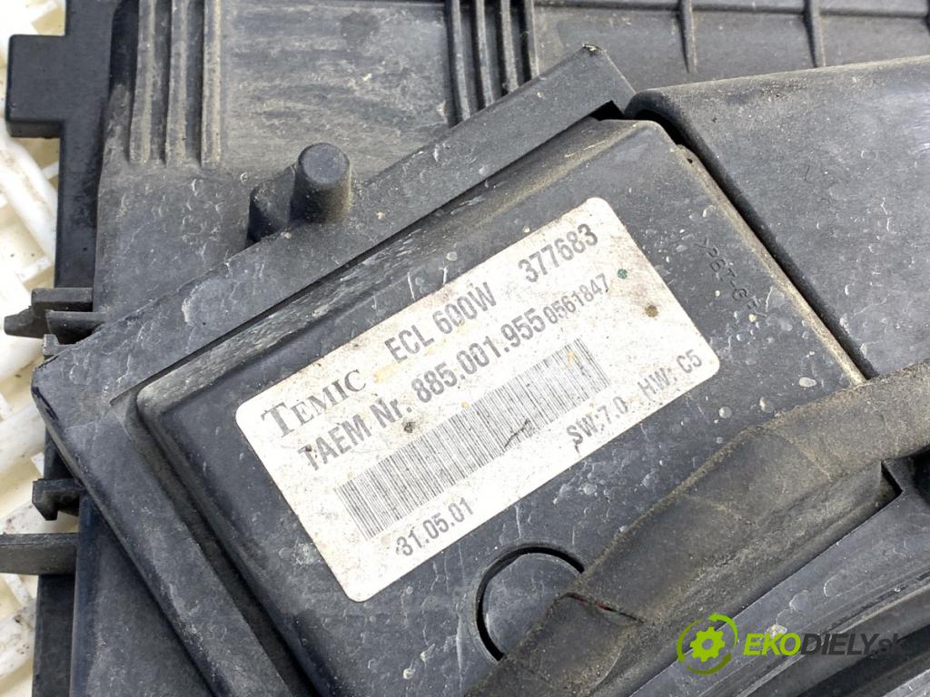 MERCEDES-BENZ KLASA C (W203) 2000 - 2007    C 200 Kompressor (203.042) 120 kW [163 KM] benzyna 2002 - 2007  ventilátor chladiče A2035000293 (Ventilátory)