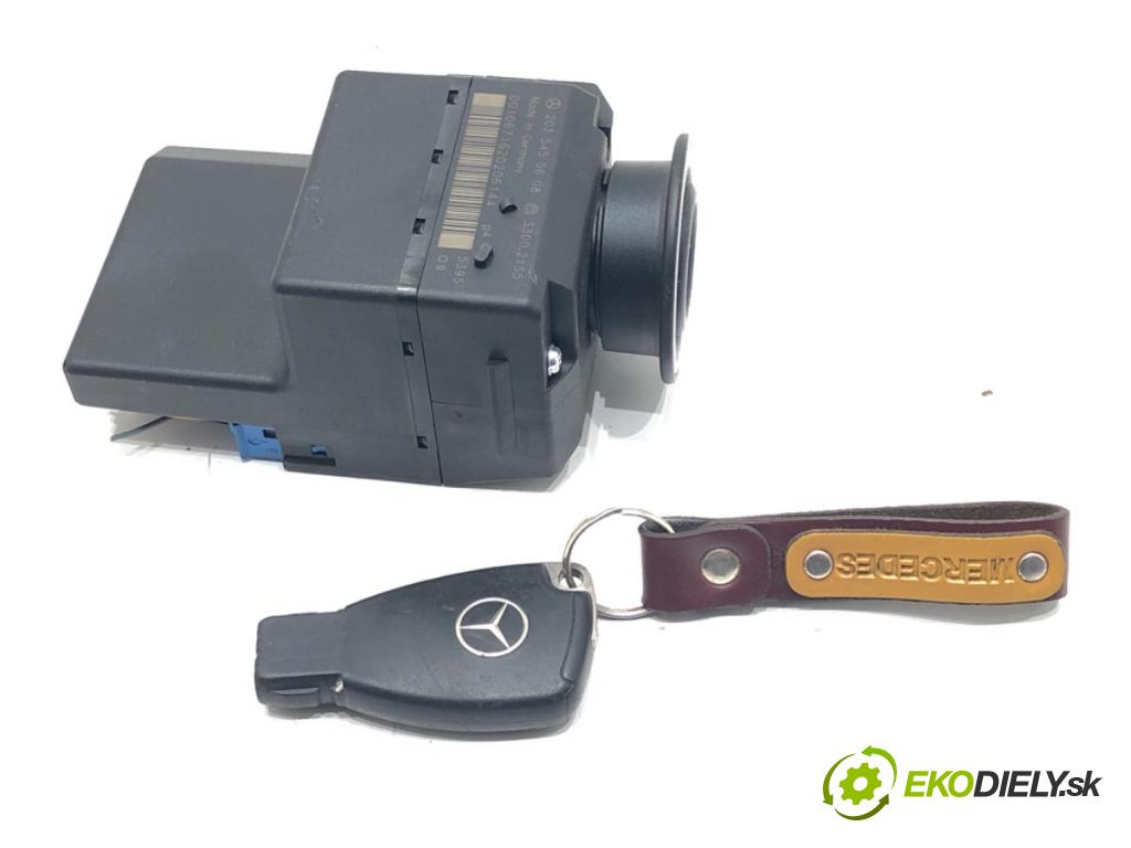 MERCEDES-BENZ KLASA C (W203) 2000 - 2007    C 200 Kompressor (203.042) 120 kW [163 KM] benzyna 2002 - 2007  spinačka 2035450608 (Spínacia skrinka a kľúč)