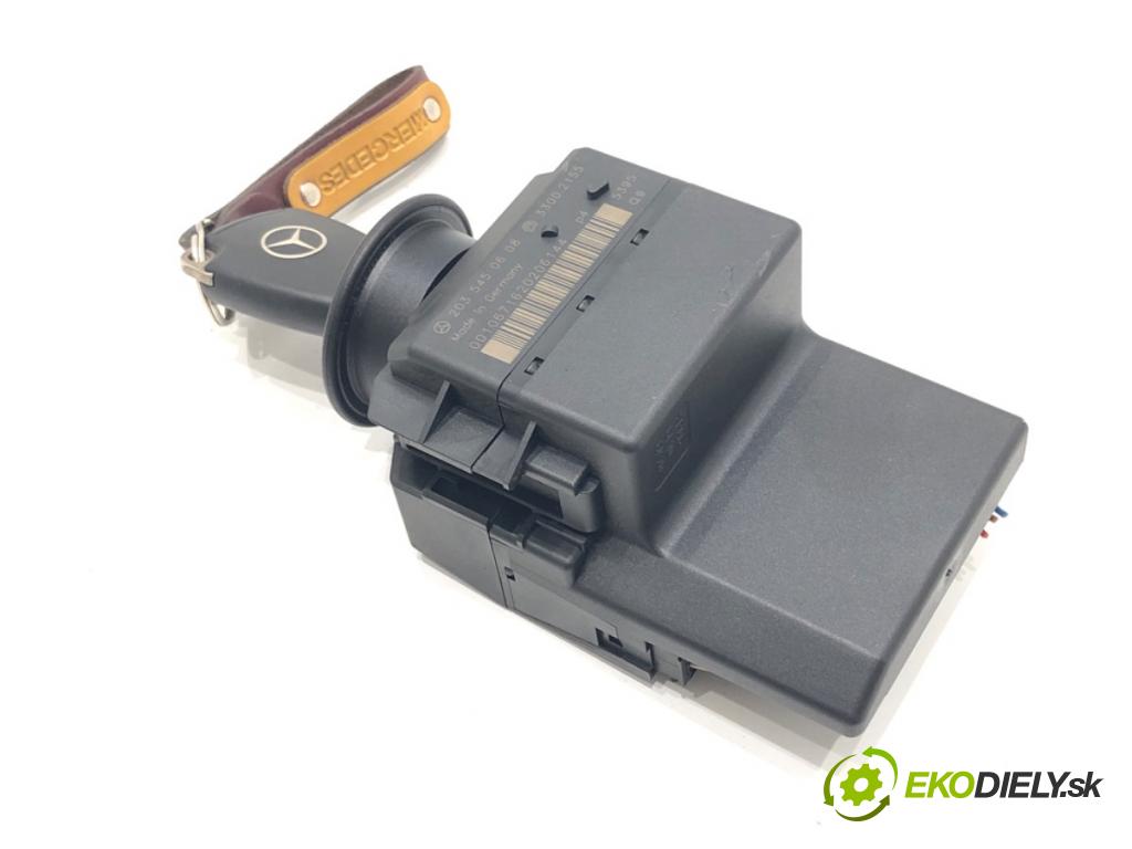 MERCEDES-BENZ KLASA C (W203) 2000 - 2007    C 200 Kompressor (203.042) 120 kW [163 KM] benzyna 2002 - 2007  spinačka 2035450608 (Spínacia skrinka a kľúč)