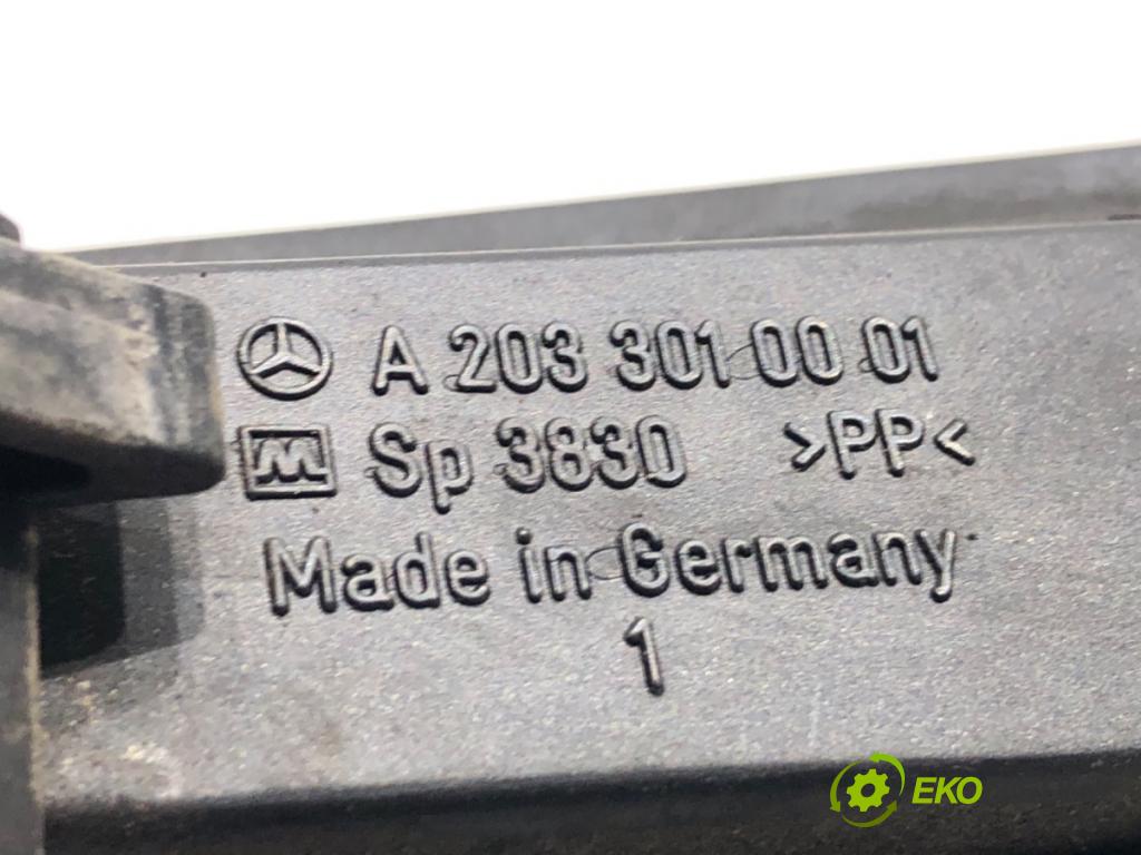 MERCEDES-BENZ KLASA C (W203) 2000 - 2007    C 200 Kompressor (203.042) 120 kW [163 KM] benzyna 2002 - 2007  Potenciometer plynu 2033010001 (Pedál)