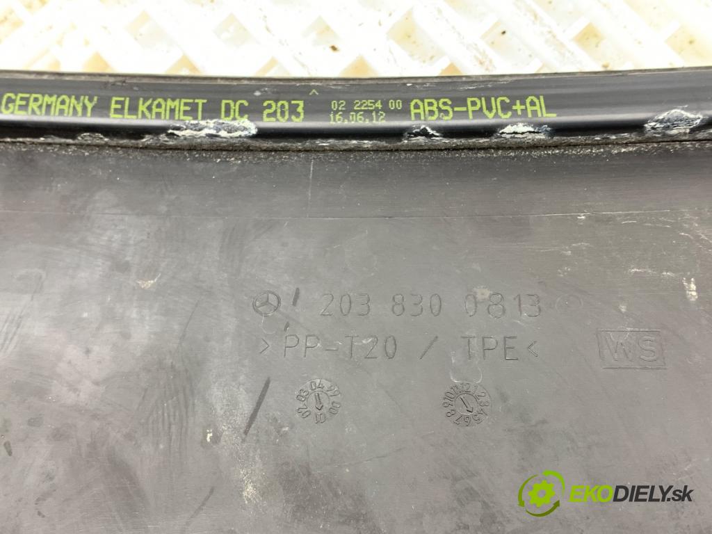 MERCEDES-BENZ KLASA C (W203) 2000 - 2007    C 200 Kompressor (203.042) 120 kW [163 KM] benzyna 2002 - 2007  Torpédo, plast pod čelné okno  (Torpédo)