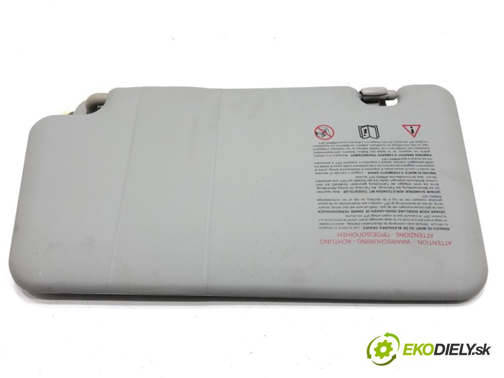 RENAULT KOLEOS I (HY_) 2008 - 2022    2.0 dCi 4x4 (HY0B) 127 kW [173 KM] olej napędowy 2008 - 2022  Clona slnečná ľavy 