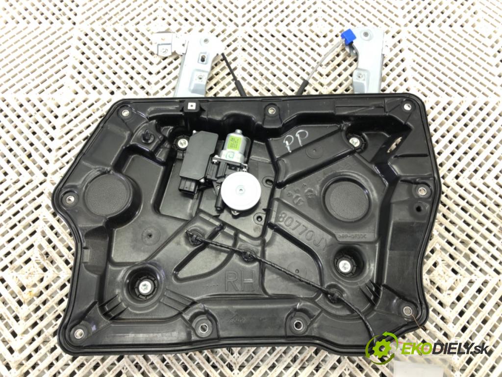 RENAULT KOLEOS I (HY_) 2008 - 2022    2.0 dCi 4x4 (HY0B) 127 kW [173 KM] olej napędowy 2008 - 2022  mechanismus okna pravý přední část 80750JY40A