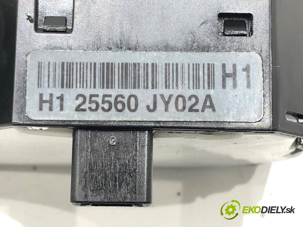 RENAULT KOLEOS I (HY_) 2008 - 2022    2.0 dCi 4x4 (HY0B) 127 kW [173 KM] olej napędowy 2008 - 2022  Prepínač kombinovaný 25560JY02A (Prepínač/spínač/tlačidlo a ovládač kúrenia)