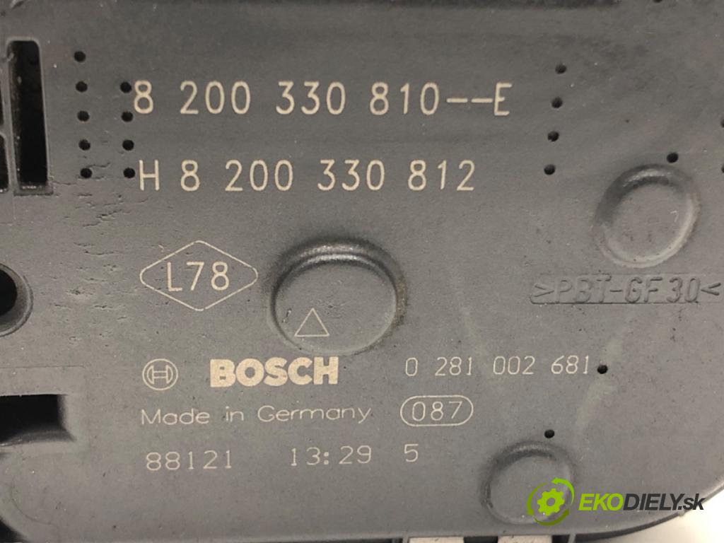 RENAULT KOLEOS I (HY_) 2008 - 2022    2.0 dCi 4x4 (HY0B) 127 kW [173 KM] olej napędowy 2008 - 2022  Škrtiaca klapka 8200330810E (Škrtiaca klapka)