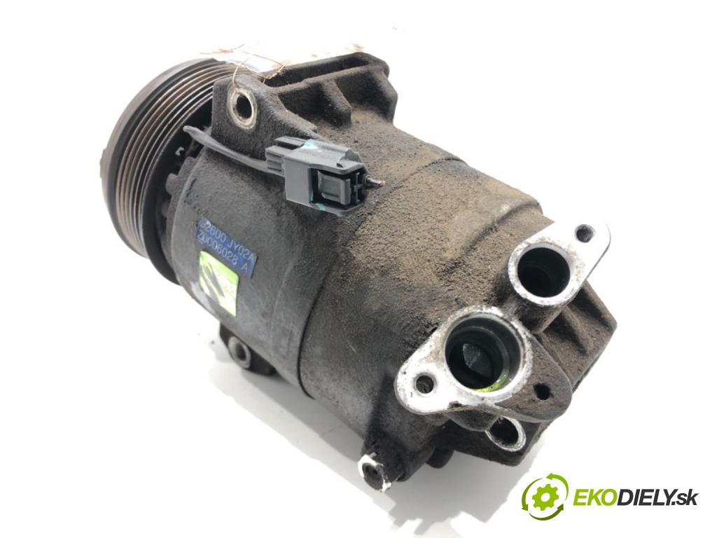 RENAULT KOLEOS I (HY_) 2008 - 2022    2.0 dCi 4x4 (HY0B) 127 kW [173 KM] olej napędowy 2008 - 2022  Kompresor klimatizácie 92600JY02A (Kompresor klimatizácie)