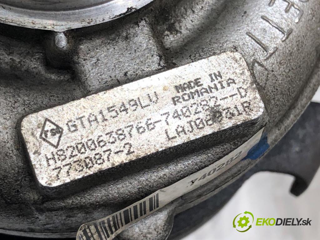RENAULT KOLEOS I (HY_) 2008 - 2022    2.0 dCi 4x4 (HY0B) 127 kW [173 KM] olej napędowy 2008 - 2022  Turbodúchadlo,turbo H8200638766 (Turbodúchadlo (kompletné))