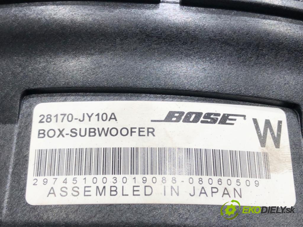 RENAULT KOLEOS I (HY_) 2008 - 2022    2.0 dCi 4x4 (HY0B) 127 kW [173 KM] olej napędowy 2008 - 2022  subwoofer 28170-JY10A (Audio zariadenie)