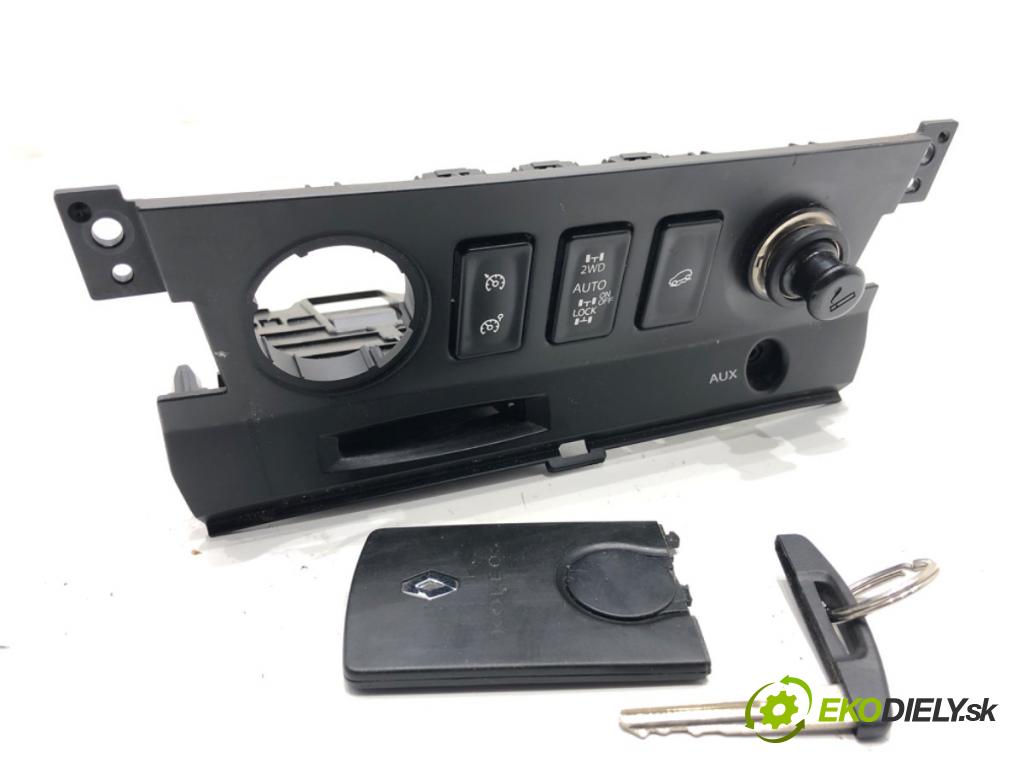 RENAULT KOLEOS I (HY_) 2008 - 2022    2.0 dCi 4x4 (HY0B) 127 kW [173 KM] olej napędowy 2008 - 2022  spinačka A2C53217096 (Spínacia skrinka a kľúč)