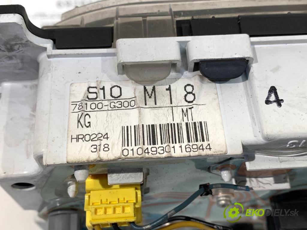 HONDA CR-V I (RD) 1995 - 2002    2.0 (RD1) 98 kW [133 KM] benzyna 1999 - 2002  Prístrojovka 78100-G300M18 (Prístrojová doska, displej)