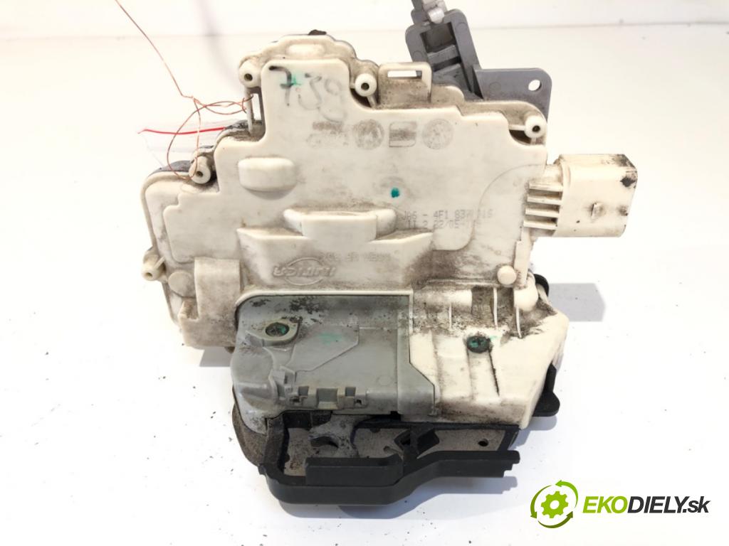 AUDI A6 C6 Avant (4F5) 2004 - 2011    3.0 TDI quattro 165 kW [225 KM] olej napędowy 2005 - 2006  zámok dveře pravý přední část 4F1837016