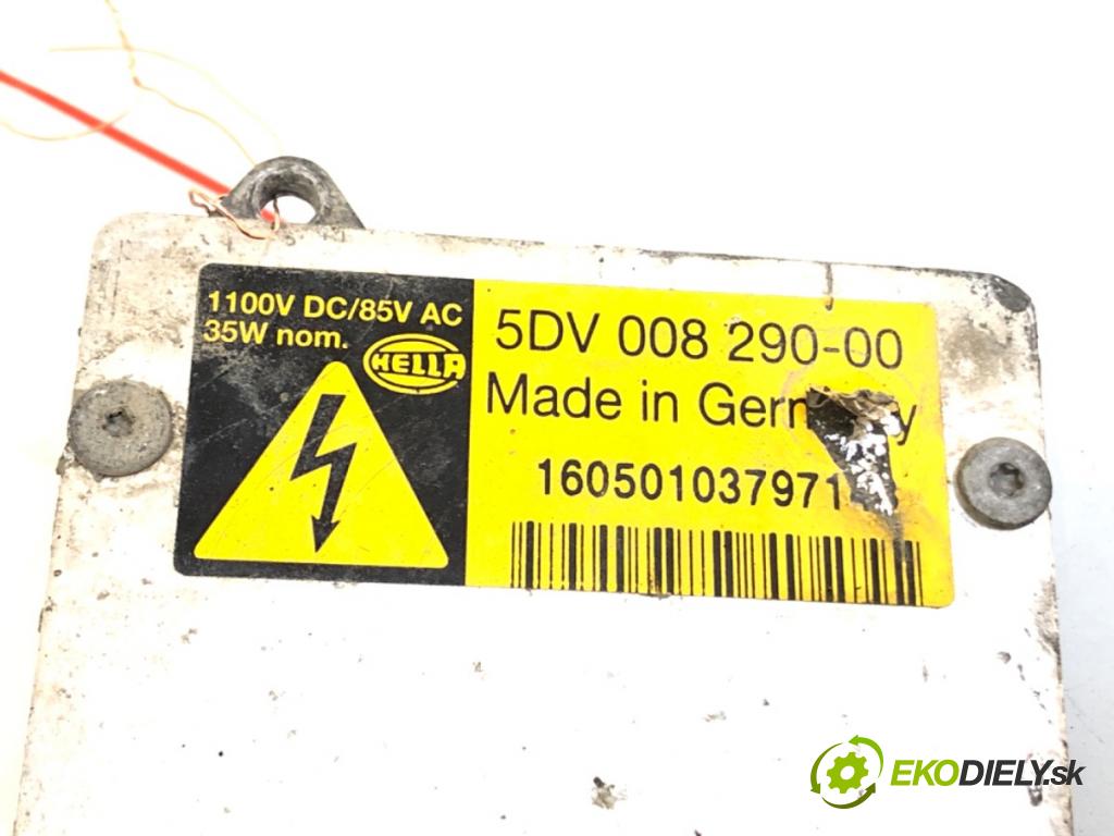 AUDI A6 C6 Avant (4F5) 2004 - 2011    3.0 TDI quattro 165 kW [225 KM] olej napędowy 2005 - 2006  Menič XENON 5DV008290-00 (Riadiaca jednotka xenónu)