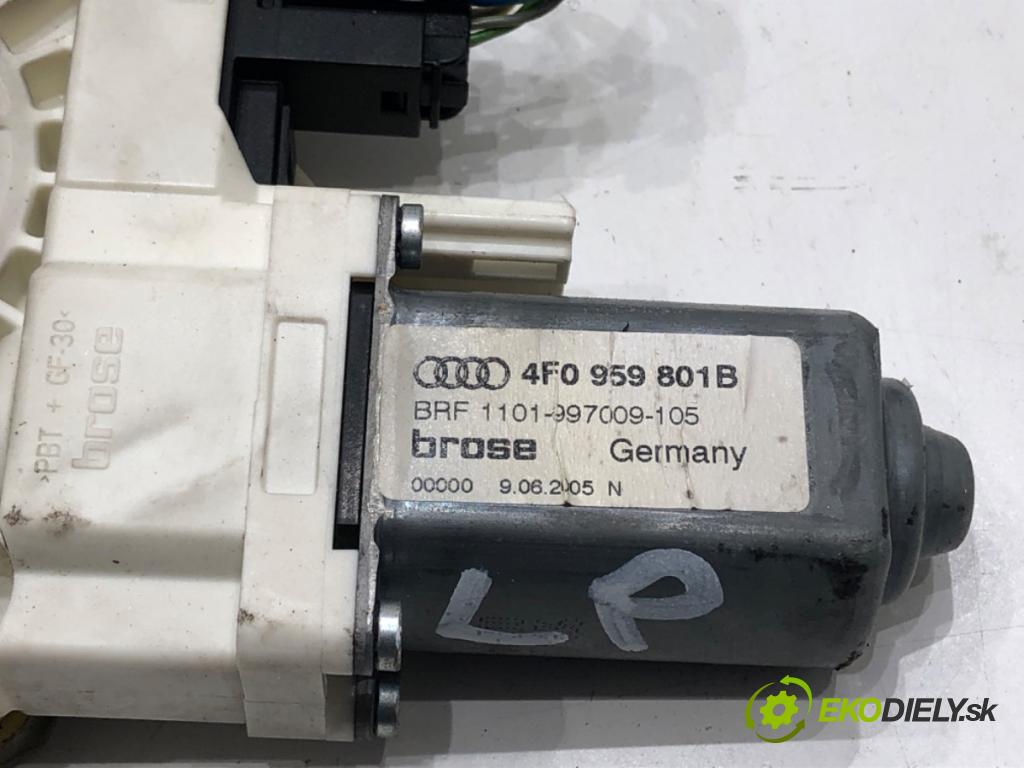 AUDI A6 C6 Avant (4F5) 2004 - 2011    3.0 TDI quattro 165 kW [225 KM] olej napędowy 2005 - 2006  mechanismus okna levý přední část 4F0837461A