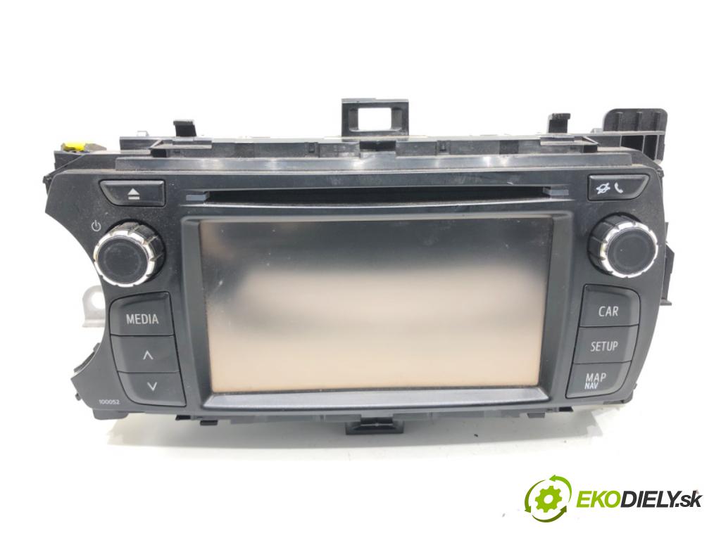 TOYOTA YARIS (_P13_) 2010 - 2022    1.5 Hybrid (NHP130_) 55 kW [75 KM] Hybryda silnik benzynowy / elektryczny 2012 - 2022  RADIO 86140-0D050 (Audio zariadenie)