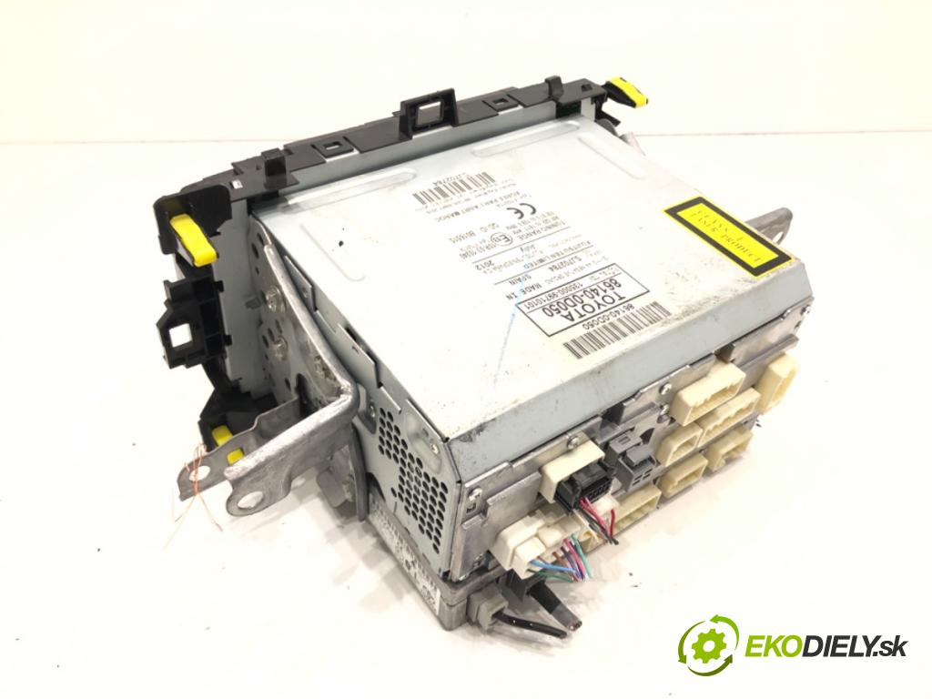 TOYOTA YARIS (_P13_) 2010 - 2022    1.5 Hybrid (NHP130_) 55 kW [75 KM] Hybryda silnik benzynowy / elektryczny 2012 - 2022  RADIO 86140-0D050 (Audio zariadenie)