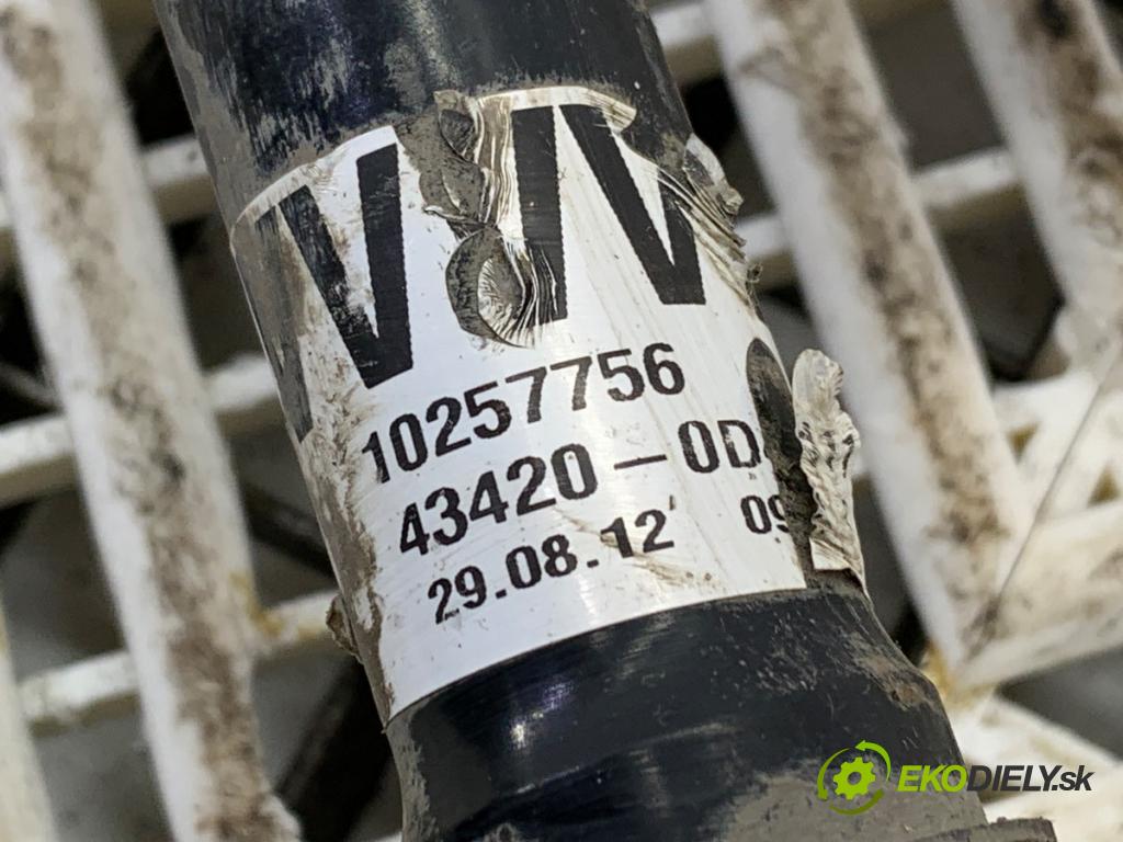 TOYOTA YARIS (_P13_) 2010 - 2022    1.5 Hybrid (NHP130_) 55 kW [75 KM] Hybryda silnik benzynowy / elektryczny 2012 - 2022  Poloos ľavy predný 43420-0D411