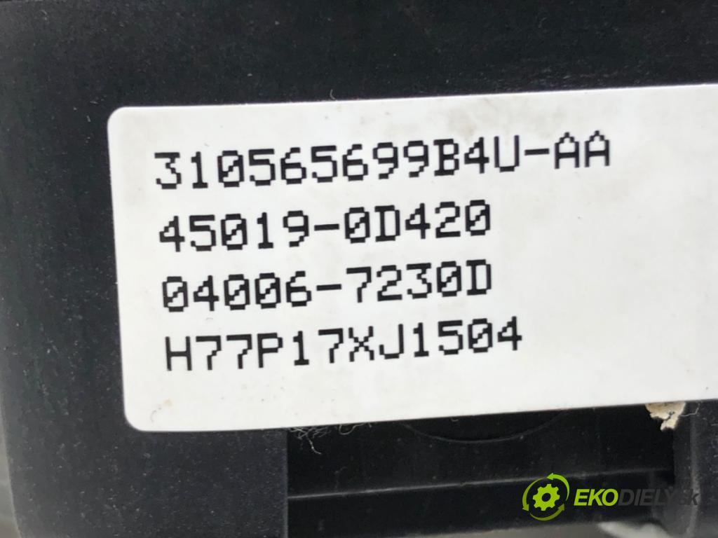 TOYOTA YARIS (_P13_) 2010 - 2022    1.5 Hybrid (NHP130_) 55 kW [75 KM] Hybryda silnik benzynowy / elektryczny 2012 - 2022  AirBag volantu 45019-0D420 (Airbag)