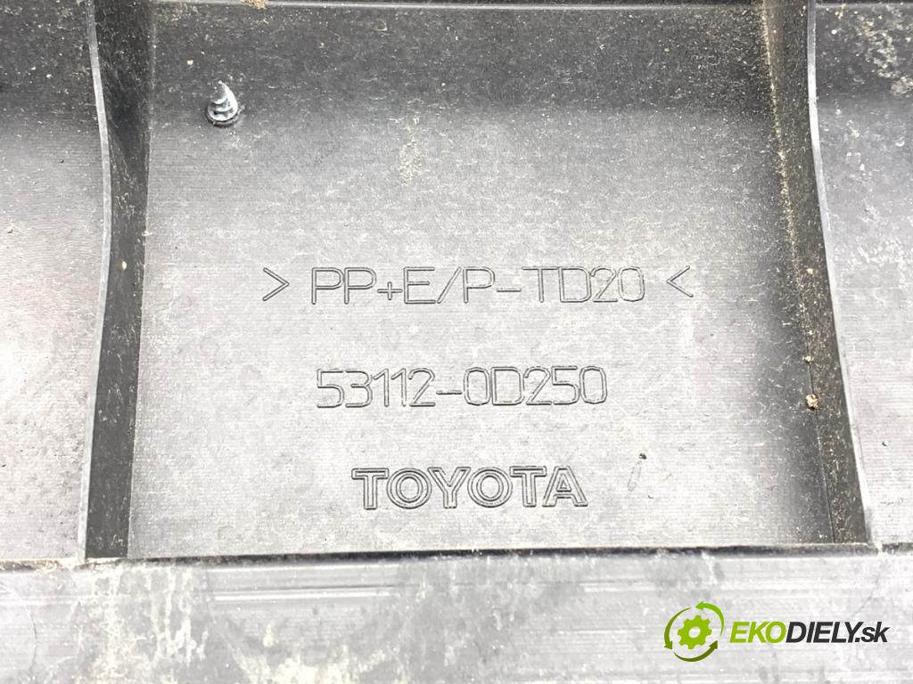 TOYOTA YARIS III liftback 2012 55 kW 1.5 Hybrid (NHP130_) 1497 mří nárazníka přední část střední 53112-00250