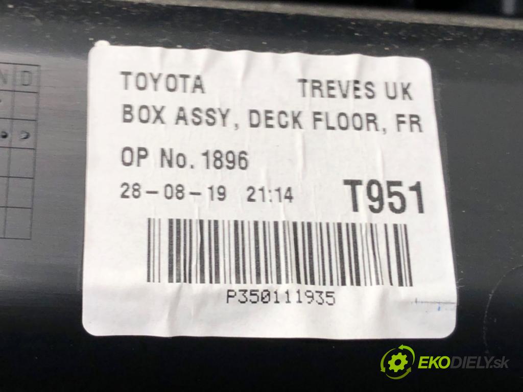 TOYOTA COROLLA liftback (_E21_) 2018 - 2022    2.0 Hybrid (MZEH12) 135 kW [184 KM] Hybryda silnik benzynowy / elektryczny 2021 - 2022  Priehradka, kastlík kufra 64070-02010